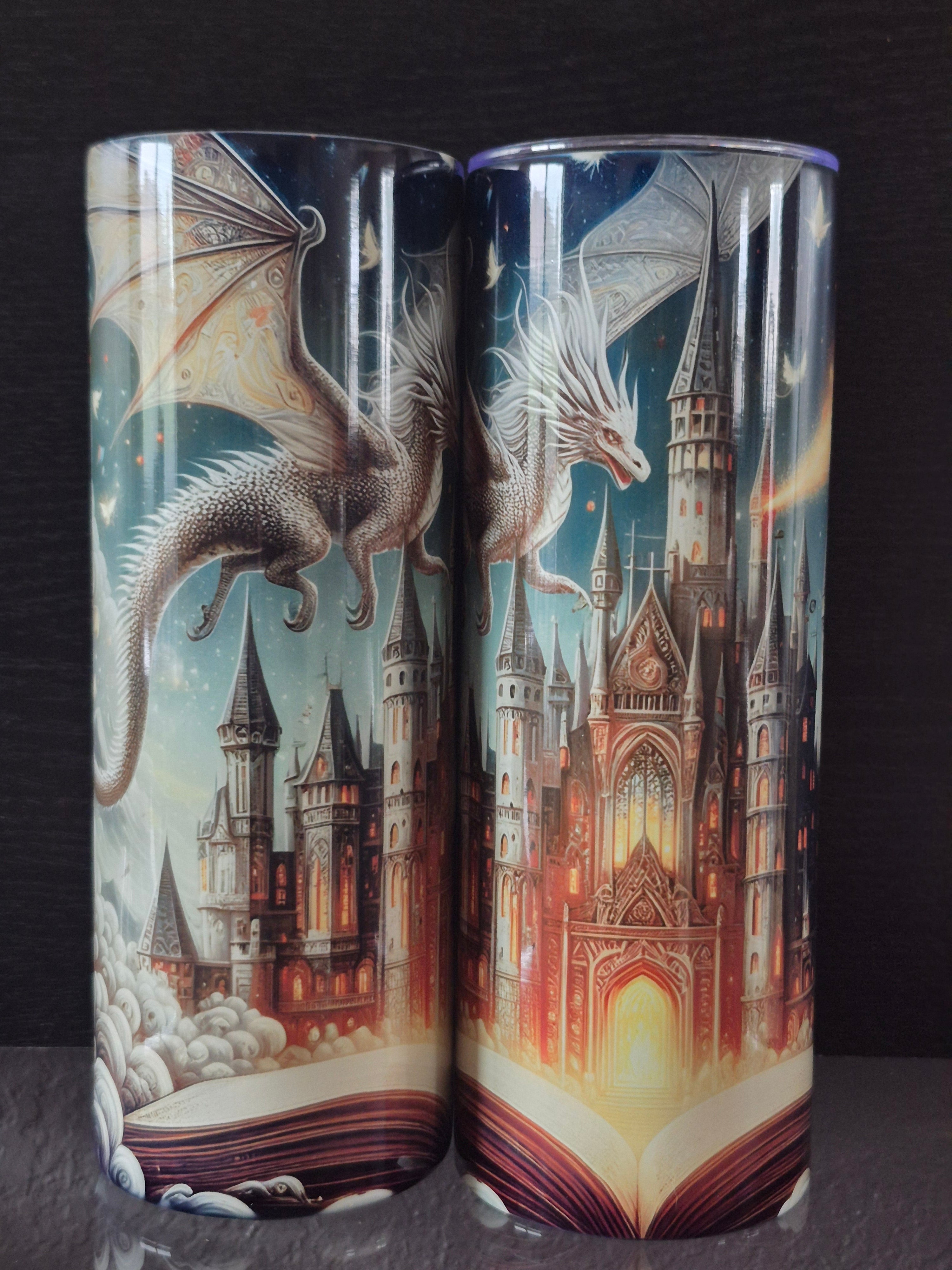 Here be Dragons - 20oz Tumbler