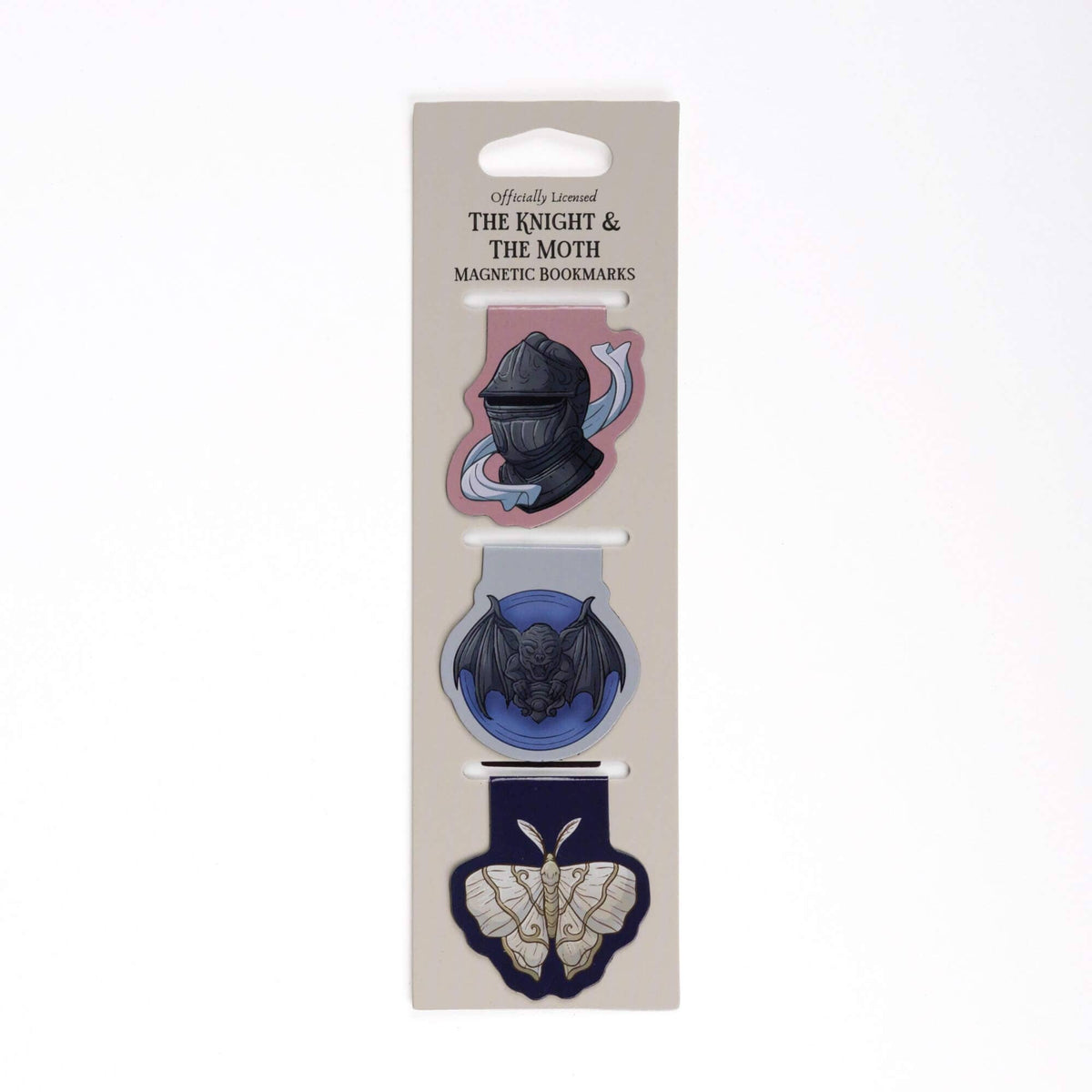 The Knight and the Moth Magnetic Bookmark set