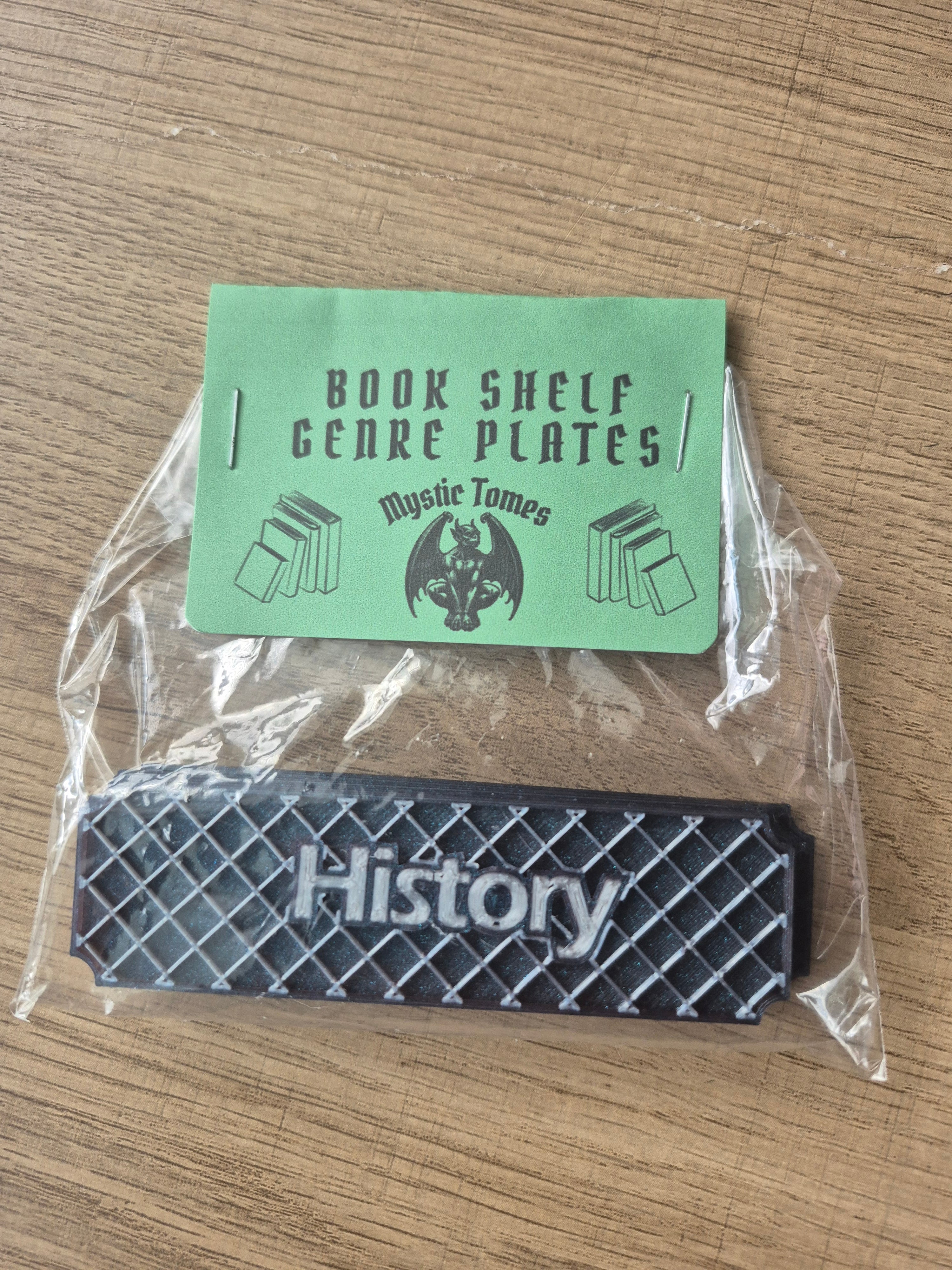 Book Shelf Genre Plates  (Series Two)