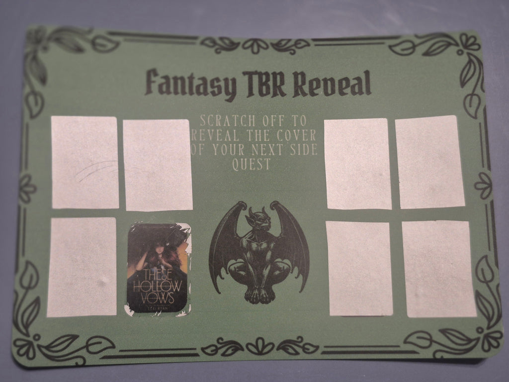 Fantasy "TBR" Reveal Card