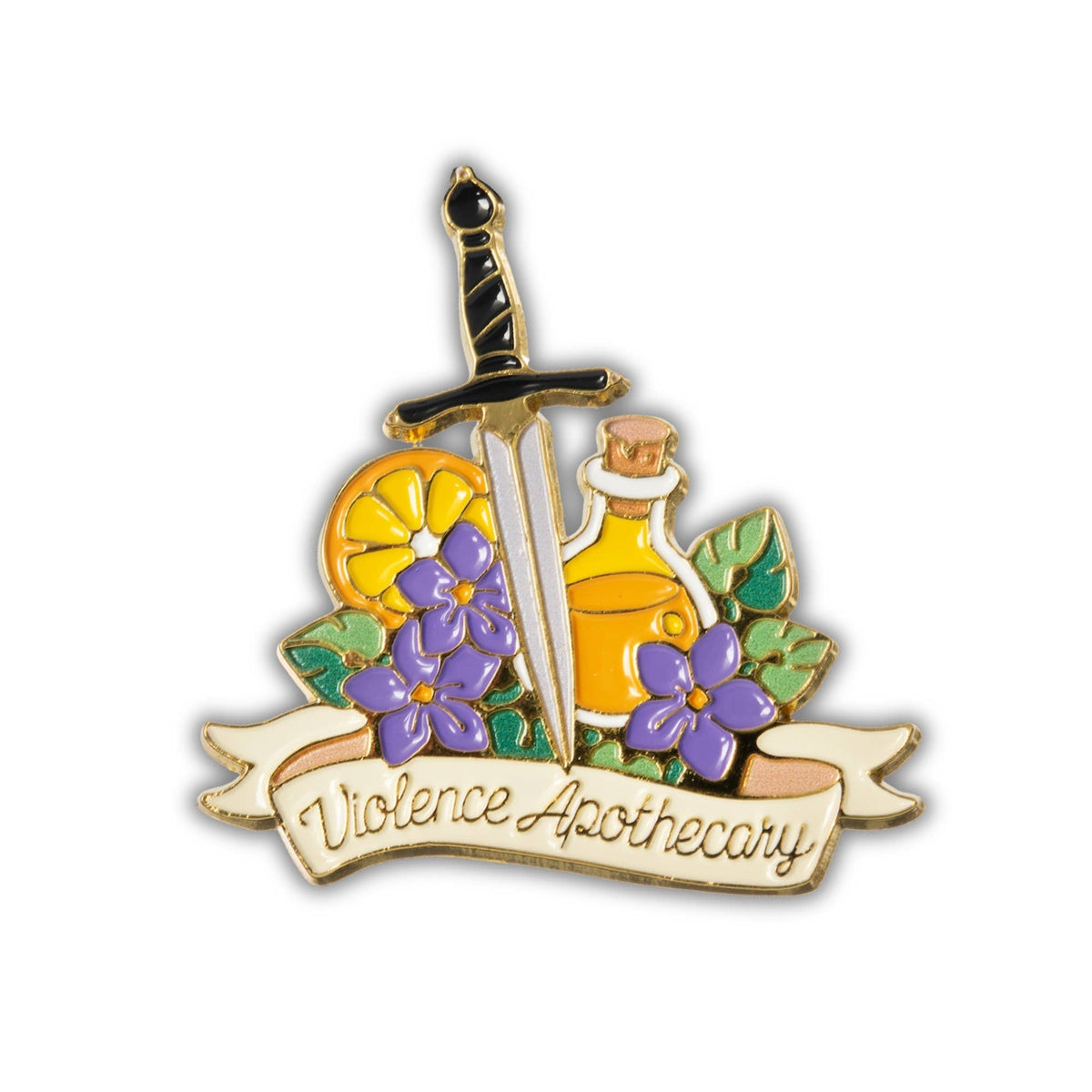 Violence Apothecary Enamel Pin | Fourth Wing