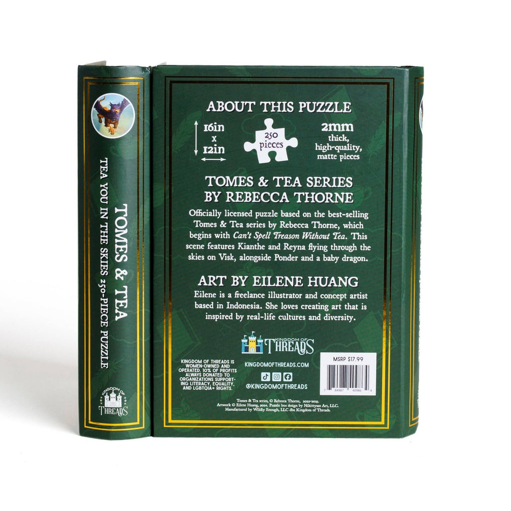 Tea You in the Skies Keepsake Puzzle | Tomes & Tea