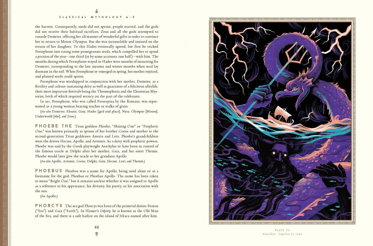 Classical Mythology A-to-Z: Hardcover