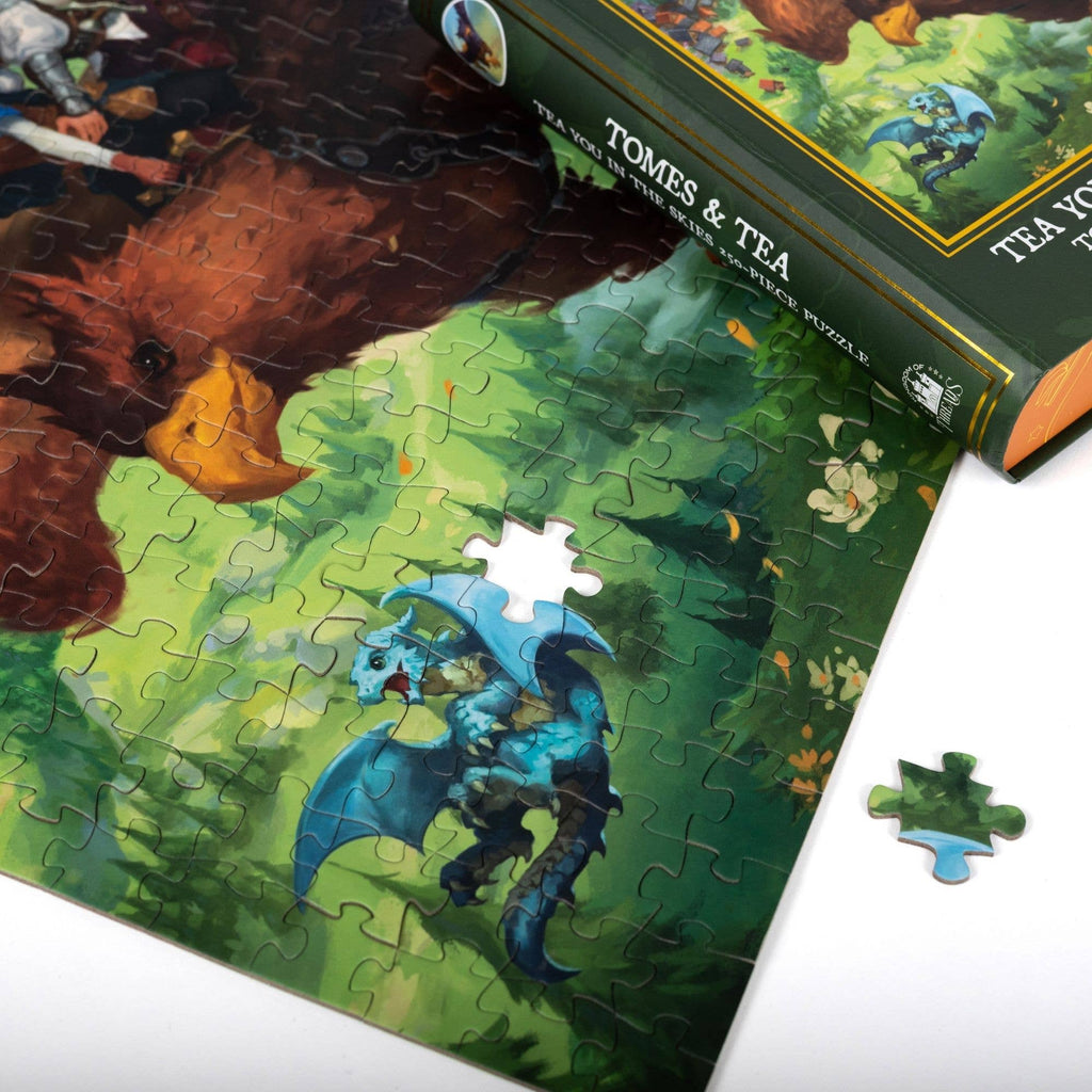 Tea You in the Skies Keepsake Puzzle | Tomes & Tea