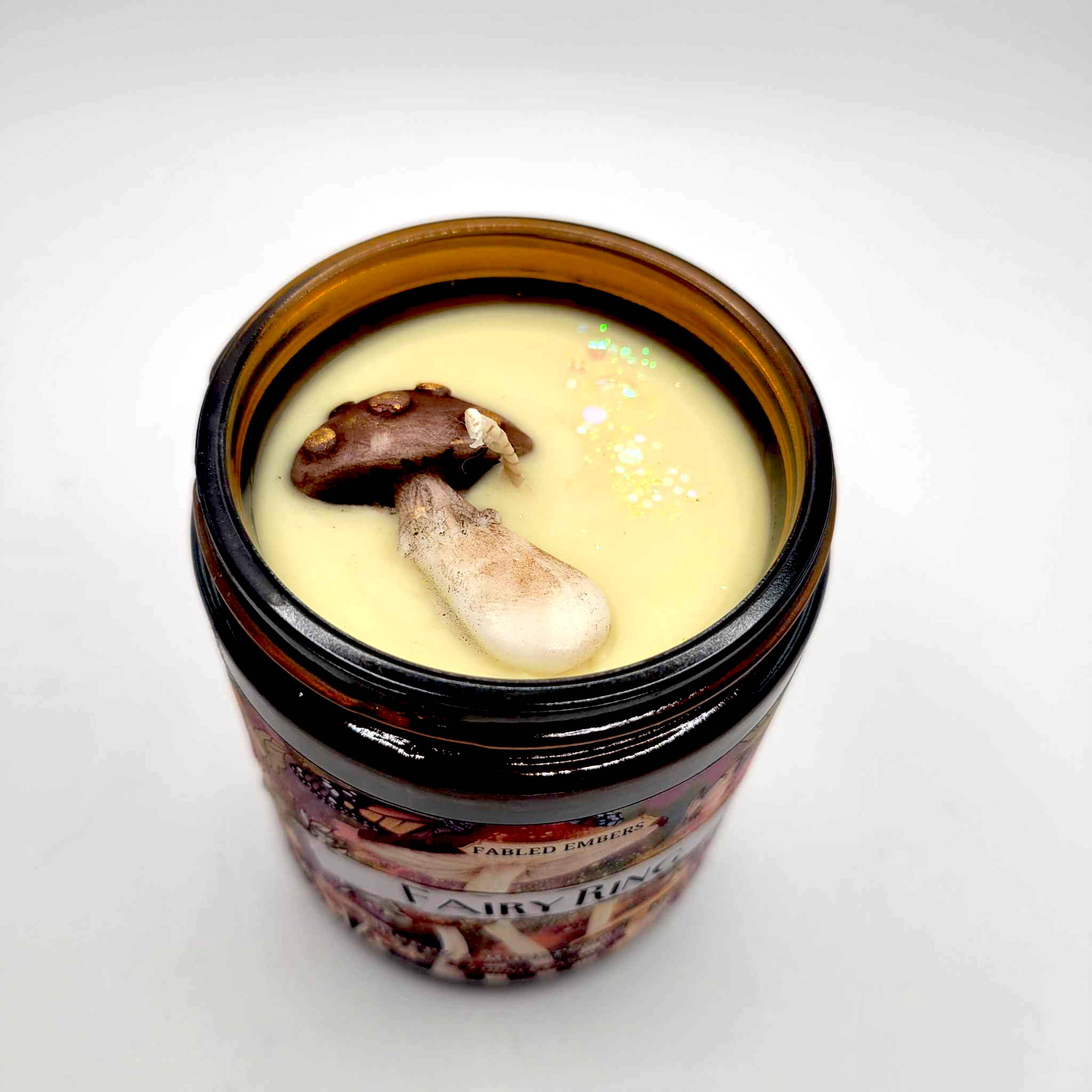FAIRY RING bookish Cottagecore 9oz Candle Coconut Soy