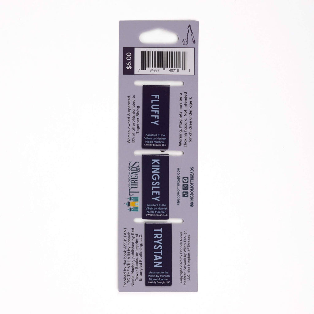 Assistant to the Villain Magnetic Bookmark Set