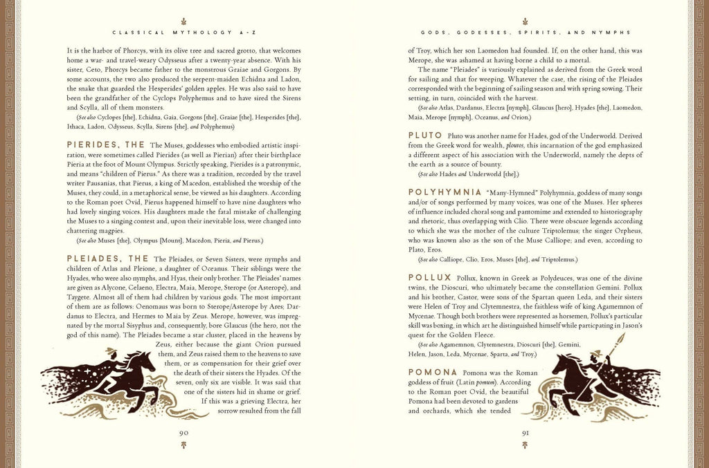 Classical Mythology A-to-Z: Hardcover