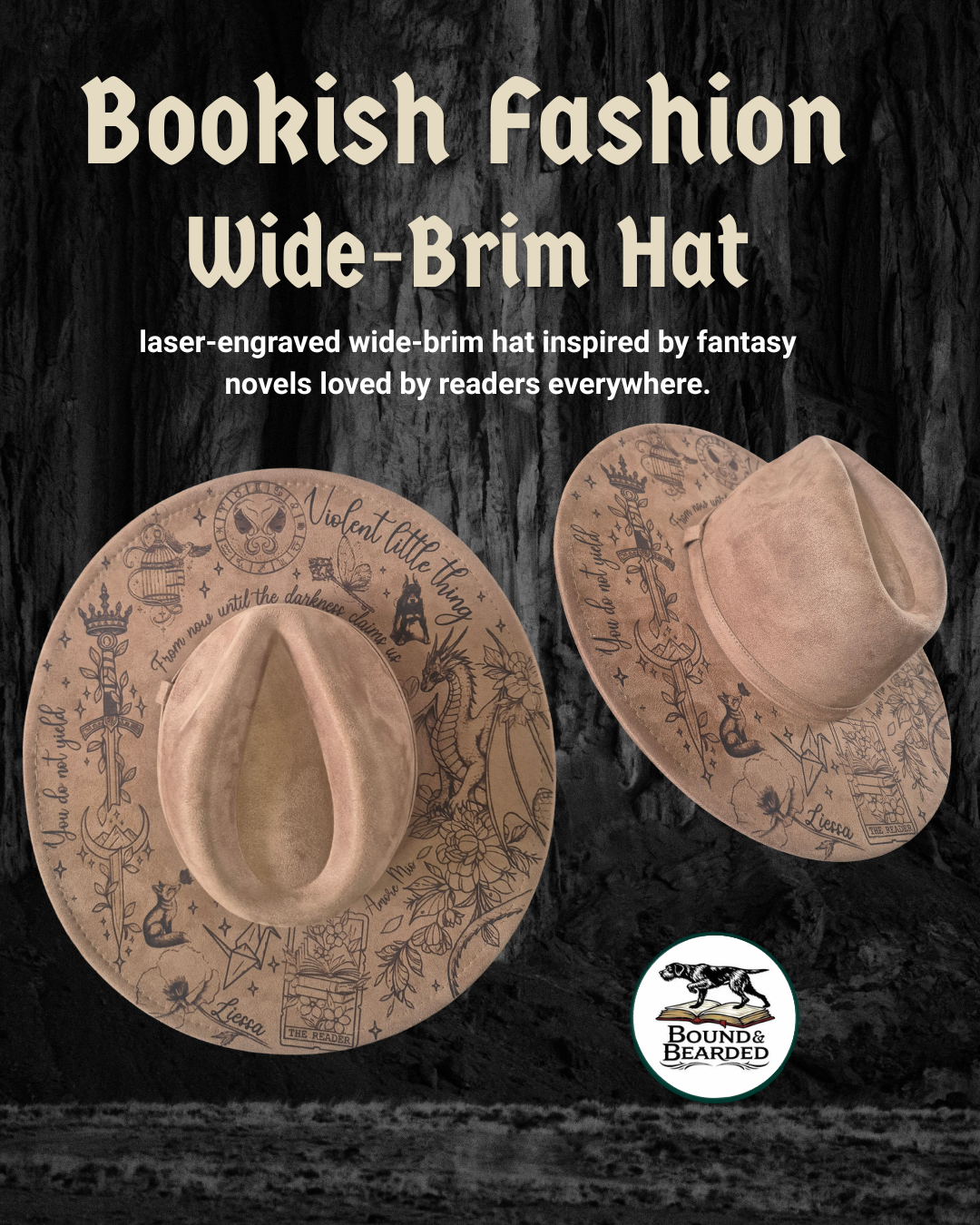 Wide-Brim Fantasy Hat