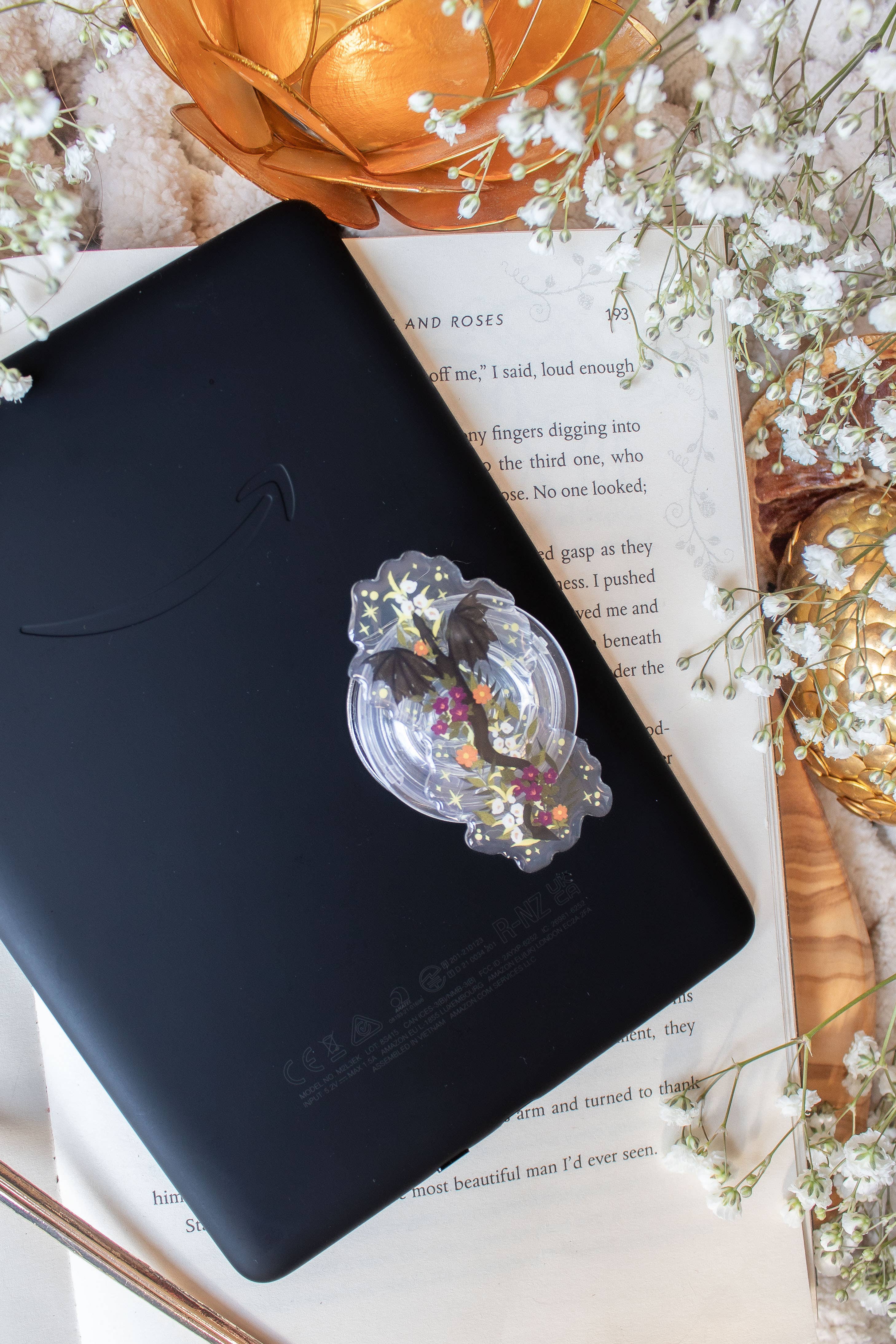 Throne of Glass Abraxos Wyvern Kindle / Phone Grip