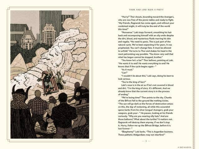 Thor & Loki: Epic Tales from Marvel Mythology: Hardcover