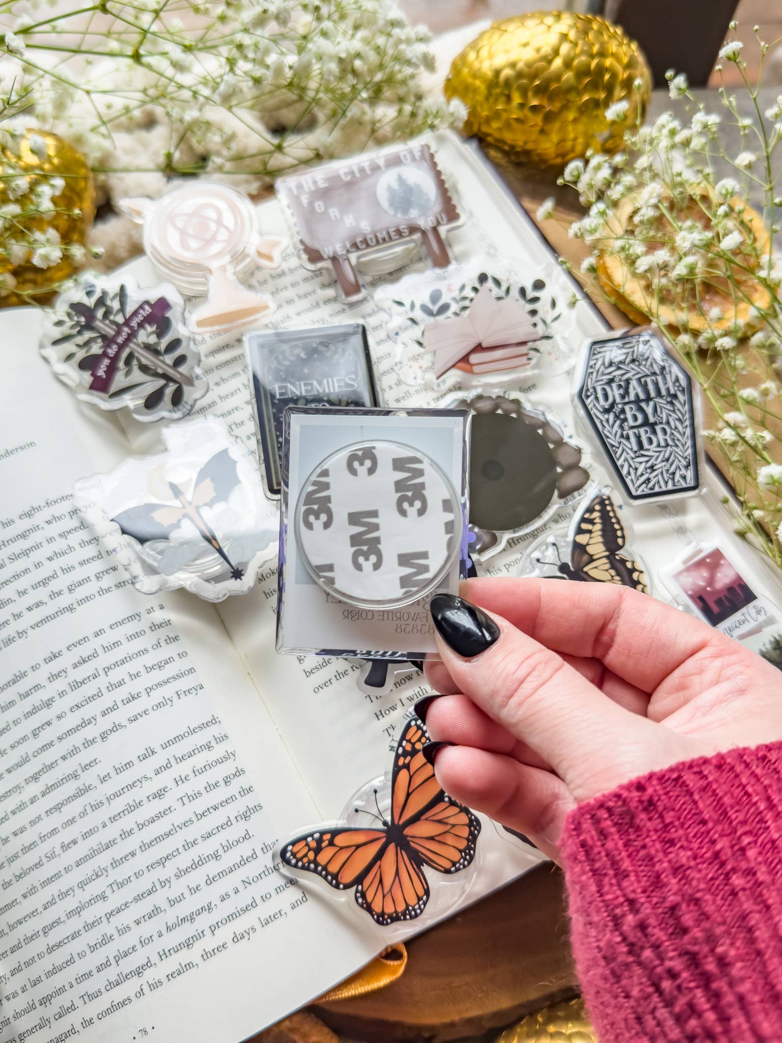 Swallowtail Butterfly Kindle / Phone Grip 