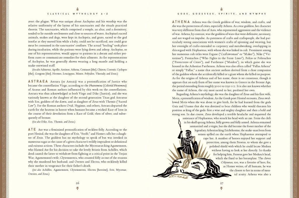 Classical Mythology A-to-Z: Hardcover