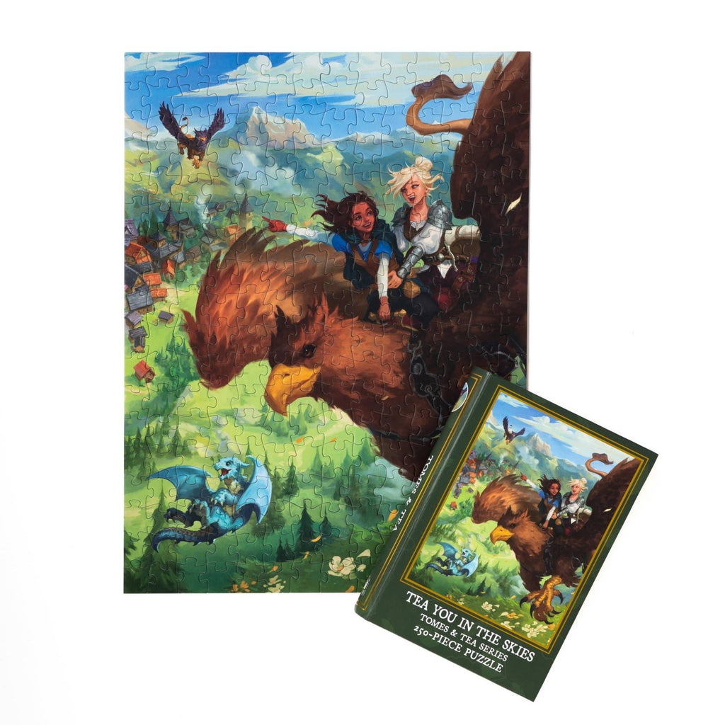 Tea You in the Skies Keepsake Puzzle | Tomes & Tea